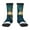 3 Black, variant on World Map Print Children's Colorful Socks,Unisex Kids and Toddlers' Cushioned Sock,Kids Athletic Crew Socks,for Everyday Wear and Sports