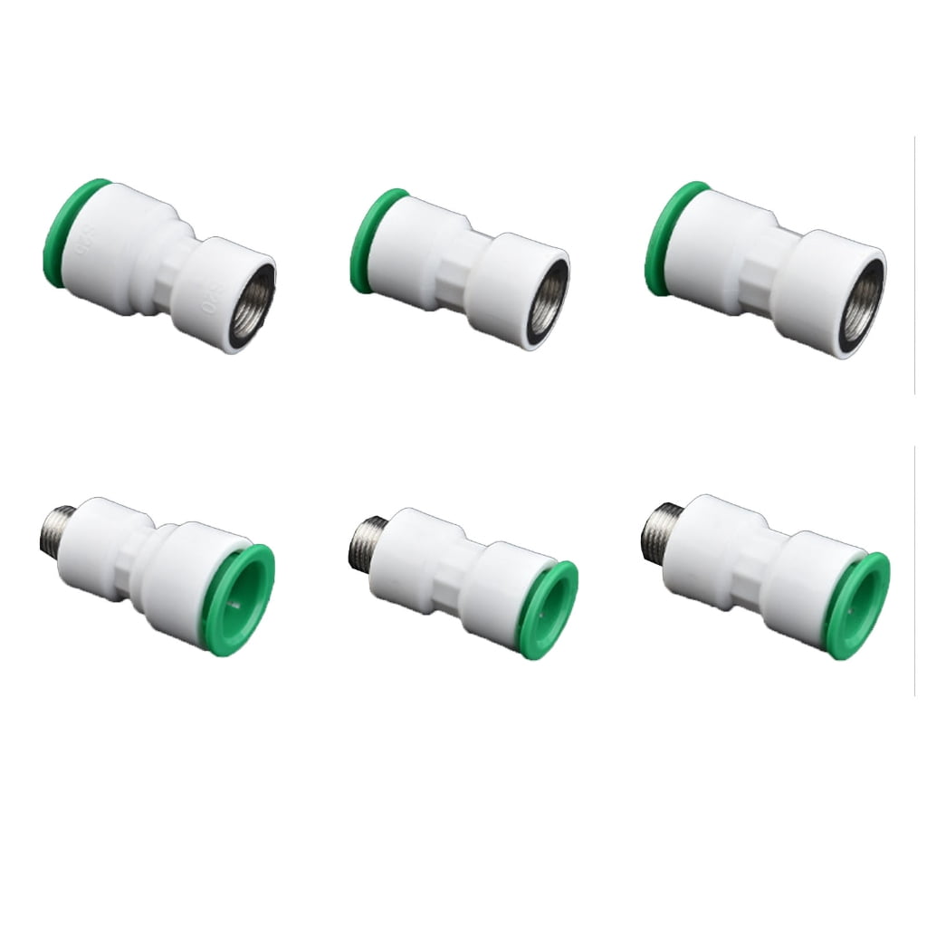 PPRWater Pipe Quick Connector No Welding 20/25PE Hot/Cold Water Pipes Fittings