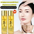 thumbnail image 4 of Fankiway Firming & Brighting Facial Essence, Ginseng Extract Wrinkle Resurfacing Essence Water Brightening Moisturizer Brightens Skin Complexion Nourishing Toner 120ml, 4 of 9