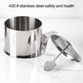 thumbnail image 3 of Cookie Mold 3Pcs/Set DIY Easy to Release Useful  Stainless Steel Mousse Ring Mold, 3 of 5