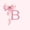 Pink B, variant on jejeloiu Pink Princess Bowknot Bed Sheets For Kids,Personalized Monogram L King Sheets,4-Piece