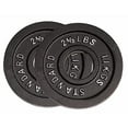 thumbnail image 2 of Ader Assiette Olympique Noire (2,5 LBS) Vendue par Paire, 2 of 4
