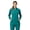 True Hunter Green, variant on M&M SCRUBS Women’s Full Zip Scrub Jacket – 4-Way Stretch Warm-Up Jacket with Stand Collar, Moisture-Wicking (Burgundy, X-Small)