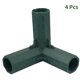 thumbnail image 2 of ZHAOCHENG Conectores de esquina para marco de jardín, 4 piezas, 3 vías, conector de esquina para invernadero, marco de invernadero, conectores para muebles, ángulo recto interior de 16 mm, 3 vías, 2 of 5