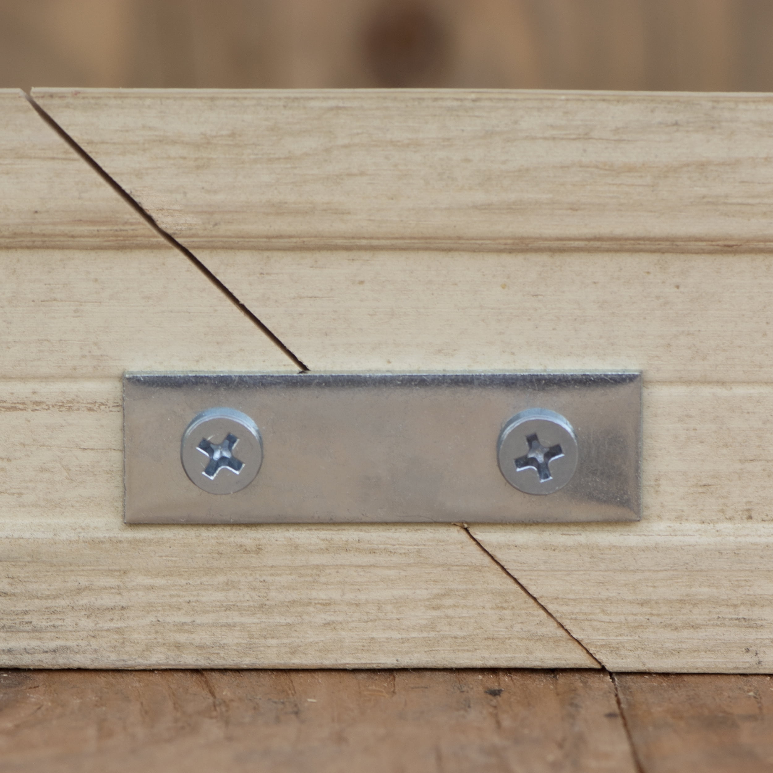 (2 pack) Bulldog Hardware 2-1/2 in. Mending Plate, Zinc Plated Steel (4 Pack)