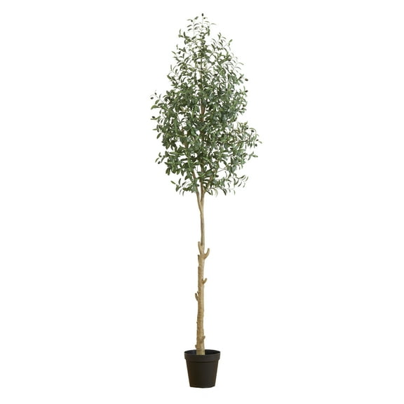 Nearly Natural 9ft. Artificial Olive Tree, Green
