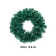 thumbnail image 2 of Billuyoard Base de verde fácil de mantener de 30 cm para decoración del hogar Coronas verdes para puerta de entrada de 40 cm Kits de decoración para fiestas 30cm, 2 of 6