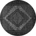 thumbnail image 1 of Ahgly Company Indoor Round Persian Gray Traditional Area Rugs, 8' Round, 1 of 1
