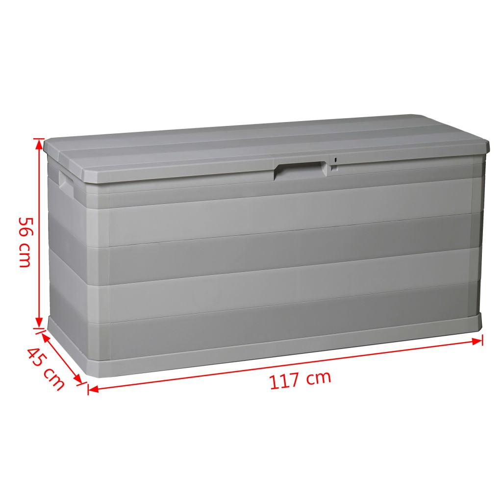 Lowestbest Garden Storage Box, Outdoor Cushion Deck Patio Storage Chest Storing Pillow Tool Box Lowestbest Garden Storage Box, Outdoor Cushion Deck Patio Storage Chest Storing Pillow Tool Box