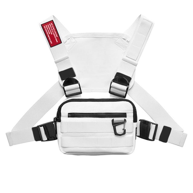 Mochila impermeable para el pecho: una mochila táctica ligera para el pecho para entrenamiento al aire libre, mochila para correr para hombres