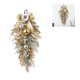 thumbnail image 5 of Tema Decorativo Del Festival Navidad La Corona Artificial para Chimenea Ventana Puerta, 5 of 9
