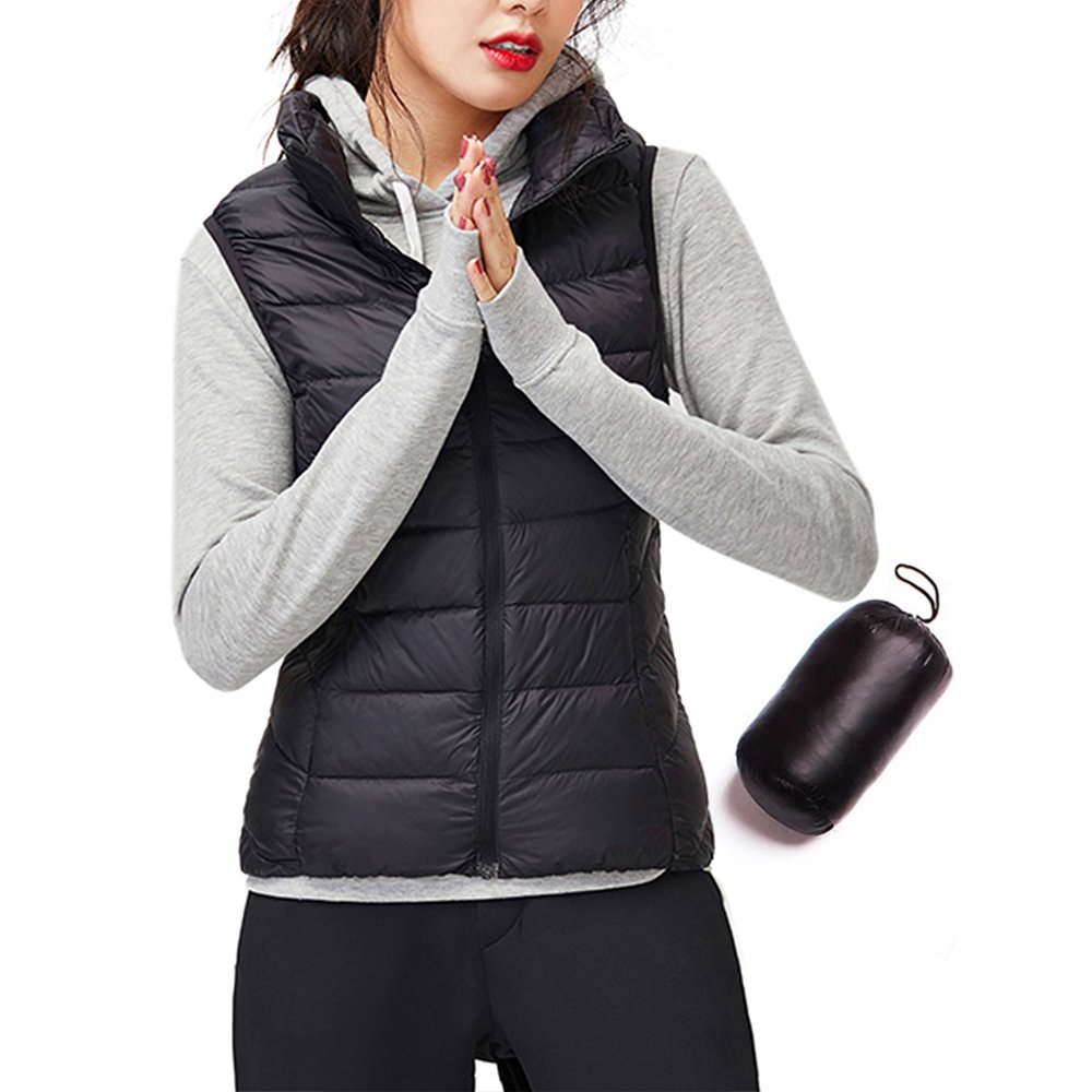 Bellella Plus Size M4XL Women Leisure Sleeveless Full Zip