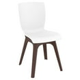 thumbnail image 1 of Compamia Mio Dining Side Chair in Brown and White, 1 of 6