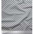 thumbnail image 1 of Soimoi Velvet Fabric Geometric Small Print Fabric by The Yard 58 Inch Wide, 1 of 3