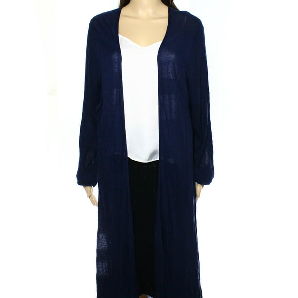 Style & Co. Style & Co. NEW Navy Blue Womens 1X Plus Longline