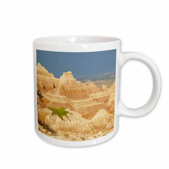 3drose, South Dakota, Badlands National Park - Us32 Jwi0541 - Jamie and Judy Wild, 15oz Mug