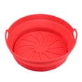 thumbnail image 1 of CSChome Poêle à Griller Poêle de Cuisson Silicone Antiadhésif de Qualité Alimentaire Doublure de Pot de Friture Plateau de Rôtissage, 1 of 6