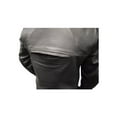 thumbnail image 3 of Redline Men's Cowhide Leather European Motorcycle Jacket w/ Armor M-250 (S), 3 of 4