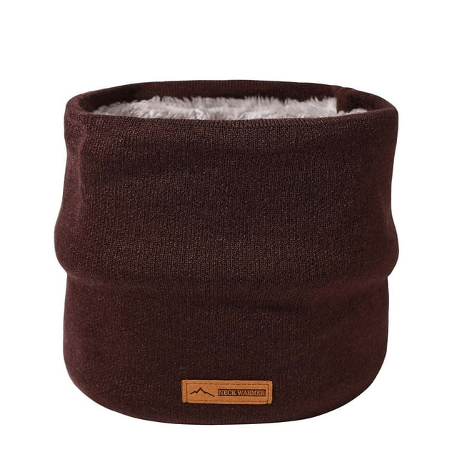 Neutral Double-Layer Warm Neck Cover And Thickened Knitted Neck Cover