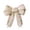 A5, variant on WWG Christmas Bow Wreath Bow, Linen Textured Wired Ribbon Christmas Bow, Merry Christmas Tree Snowflake Patterns, Holds Shape Well, Red Stitching, Versatile for Wreaths Front Door Christmas Tree