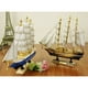 thumbnail image 4 of Modelo de velero de madera de 24 cm, decoración náutica, regalo temático para el hogar y la oficina, 4 of 15