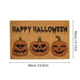 CBYHMELIVE Discount Halloween Doormat Outdoor Rug Pumpkin Doormat