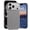 Gray, variant on TechWoven Case for iPhone 17 Pro, Compatible with MagSafe Charger Wireless Charging Slim Cover, Protective Premium Tech Woven Fabric Shockproof Full Protection Cover - 6.3 inch (Blue)
