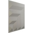 thumbnail image 2 of Ekena Millwork 19 5/8"W x 19 5/8"H Bolt EnduraWall Decorative 3D Wall Panel, Textured Metallic Silver (12-Pack for 32.04 Sq. Ft.), 2 of 5