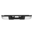 thumbnail image 6 of MOSTPLUS Chrome Rear Bumper for 2007-2013 Chevy Silverado GMC Sierra 1500 Pickup w/o sensor, 6 of 7