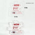 thumbnail image 6 of Suizaomo Mothers Day Gifts Acrylic Mom Birthday Sign Plaque Presents from Husband Daughter Son Grateful Christmas Valentines Birthday Gifts Desktop Keepsake，5 x 5 x 0.6 Inches, 6 of 6