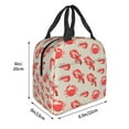 thumbnail image 3 of Vsdgher Crab Lobster 1 Lunch Bag, Lunch Box for Women Adult Men, Lunch Tote Insulated Cooler Lunch Container for Work/Office/Picnic/Travel, 3 of 8