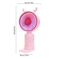 thumbnail image 3 of Dpityserensio Handheld Fan Mini USB Rechargeable Small Fan Portable Outdoor Student Small Fan, 3 of 6
