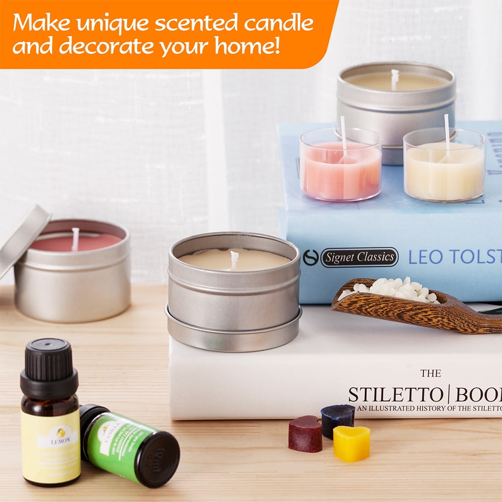 DIY Candle Making Kit Making Large Scented Beeswax Candles for Beginners
