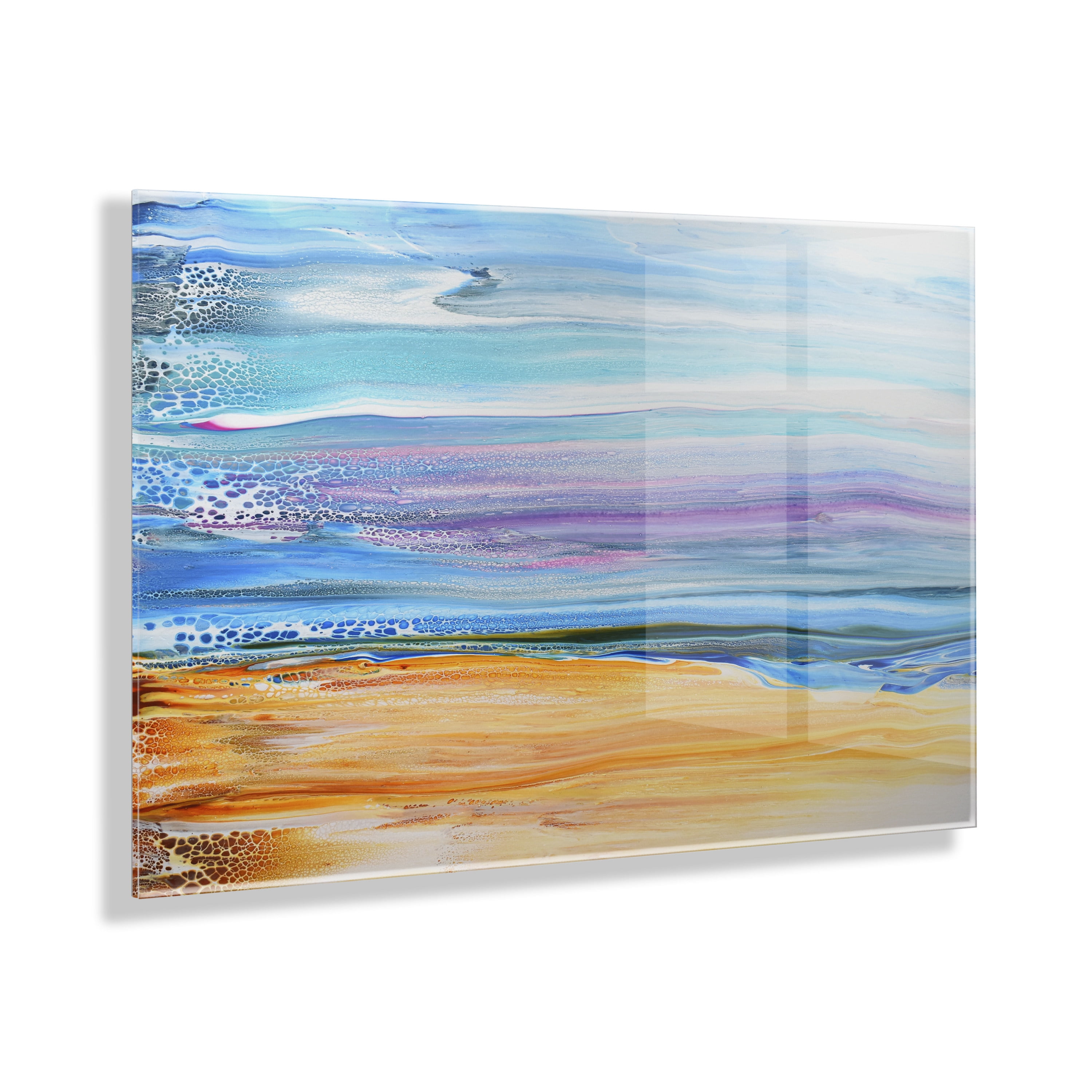 23" x 31" Assorted Acrylic Abstract Landscape Wall Art