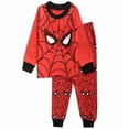 thumbnail image 2 of Conjuntos de ropa para niños, ropa de dormir para niños, conjunto de pijamas para niños, pijamas de dibujos animados de algodón para niñas de Spiderman, pijamas de primavera y otoño, 3T (95CM) zhangmengya CONDUJO, 2 of 2