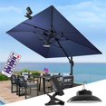 thumbnail image 1 of Feltree Solar Umbrella Lights Outdoor with Remote Control & Timer, Auto On/Off Weatherproof LED Patio Lights for Beach, Camping, Tent, Garden Party, 1 of 7