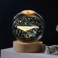 thumbnail image 4 of Crystal Ball Night Light Handicraft USB Plug-in Bedside Lamp Lighting Ornament, 4 of 6
