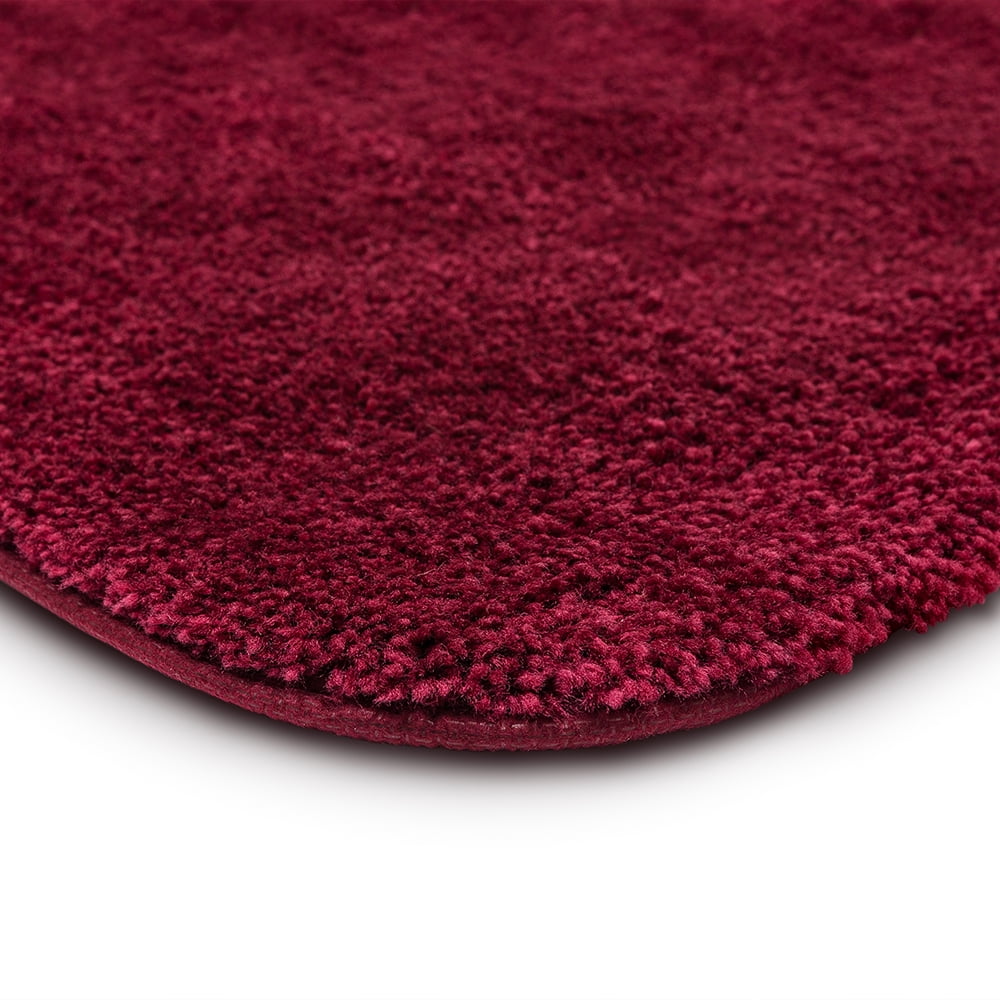 Mohawk Home Big One Nylon Bath Mat, Burgundy, 1'5"x2'