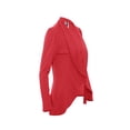 thumbnail image 2 of Women's Casual Long Sleeve Solid Open Blazer Jacket, 2 of 5