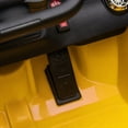 thumbnail image 6 of 12V Kids Ride On Sports Car 2.4GHZ Remote Control Yellow, 6 of 7