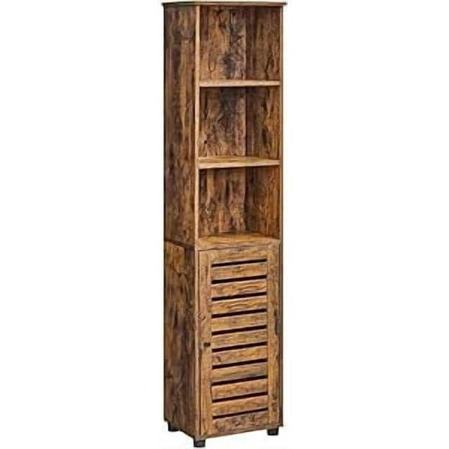 VASAGLE Gabinetes para Baño con 3 Compartimentos y 2 Estantes Ajustables