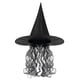 thumbnail image 2 of Fiudx Máscara de Bruja de Halloween, Diseño de Mueca de Pelo Largo, Rasgos Realistas de Fantasma Femenino, Accesorio para Eventos de Terror, Cosplay Aterrador, Casa Embrujada, Máscara de 26 X 21 Cm,, 2 of 3