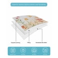 thumbnail image 5 of Quilts Twin XL Size, Spring Floral Soft Comforter Bedding Set for Bed, Hummingbird Summer Botanical Watercolor Lightweight Quilted Bedspread with Pillow Cover(2 Pieces) for All Season, 68x98 Inch, 5 of 6