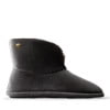 thumbnail image 2 of Dearfoams Women's Sara Shiny Velour Bootie House Slipper Boot, 2 of 5