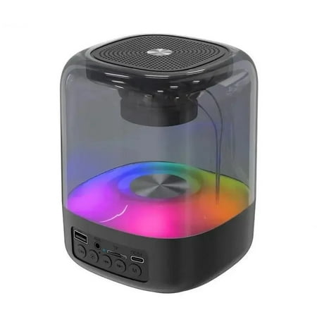 Portable LED Lamp Caixa De Som Bluetooth Speaker Mini Subwoofer Sound Box Music Wireless Small Woofer Bocina Coluna Column Audio