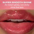thumbnail image 6 of Hard Candy Lip Butter Glowy Balm, Whipped Peach, Sheer Peachy Rose Tint, Shine, Hydration, 6 of 10