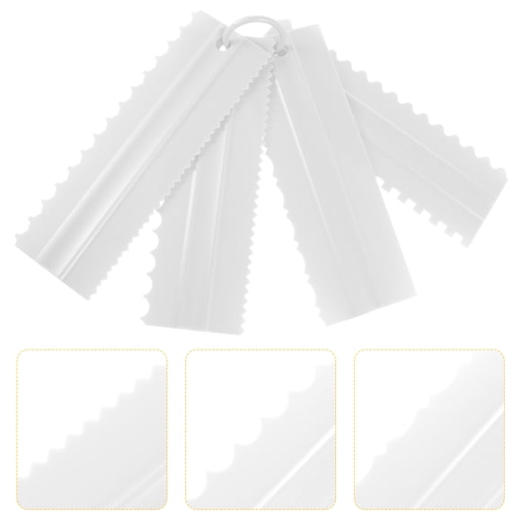 WHAMVOX 4 Pcs Silicone Utensil Set with Cake Accessories for Professional Bakers