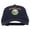 Navy, variant on Montana State Flag Map Embroidered Unstructured Washed Cap - Navy OSFM