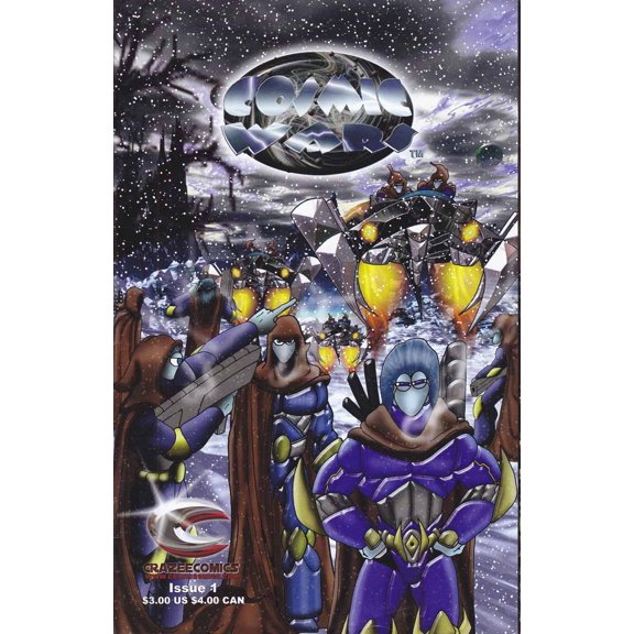 Cosmic Wars #1 VF ; Crazee Comic Book
