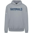 thumbnail image 2 of Men's Levelwear  Gray Washington Nationals Contact Carve Hoodie, 2 of 3